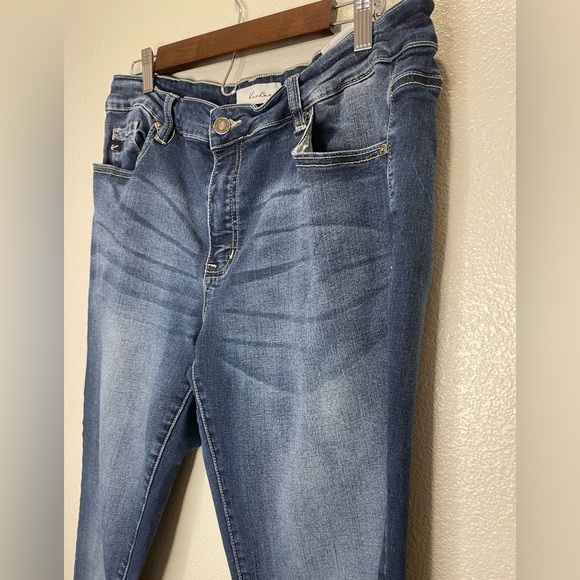 KanCan Dark Blue Skinny Jeans Stretchy Size XL - Picture 7 of 9